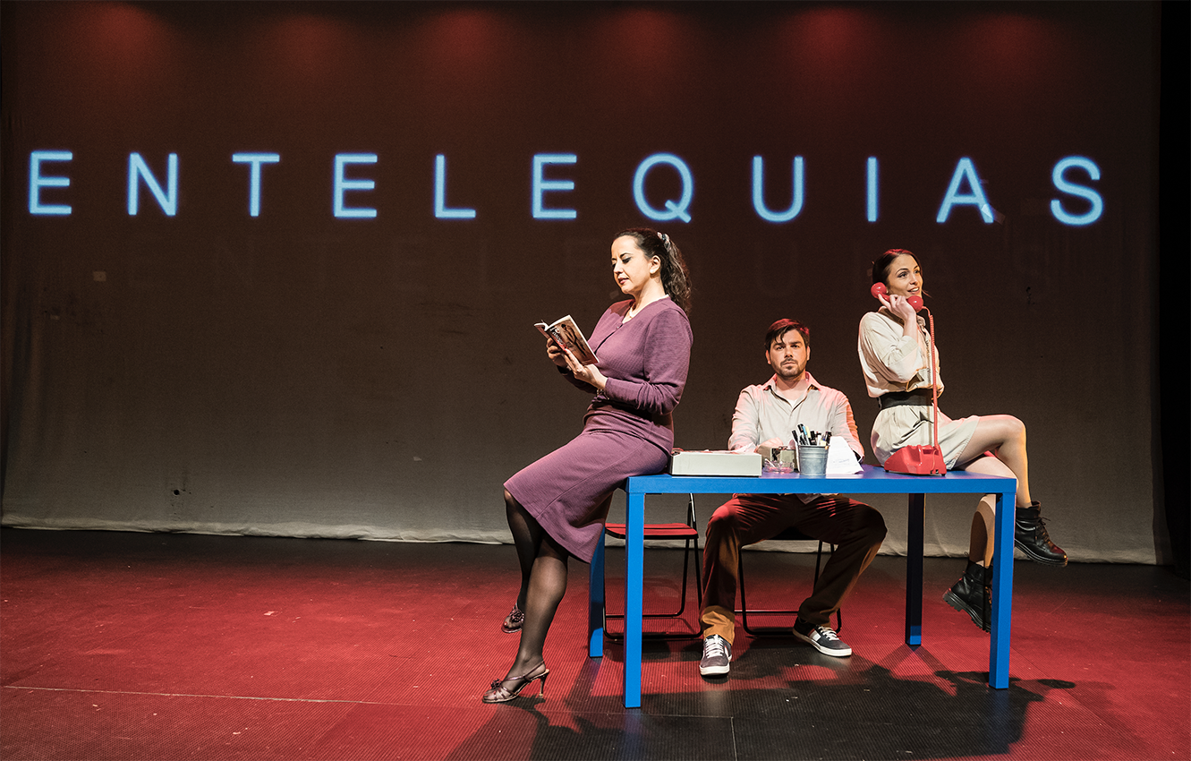 Entelequias a obra protagonizada por Darío Autrán, Nerea Brey e Sabela Hermida estará no teatro Jofre de Ferrol en Novembro.